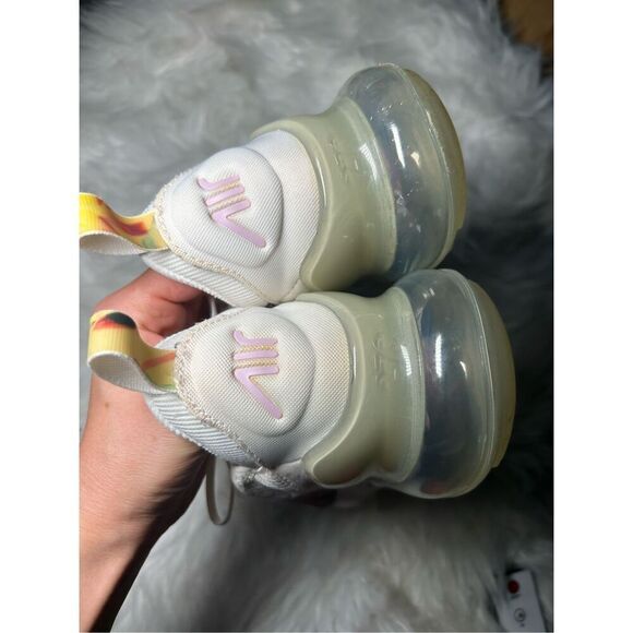 NIKE AIR MAX 270 SNEAKERS FLORAL SUMMIT WHITE ARCTIC PINK  AT6819 100 SZ 9 - Picture 2 of 7